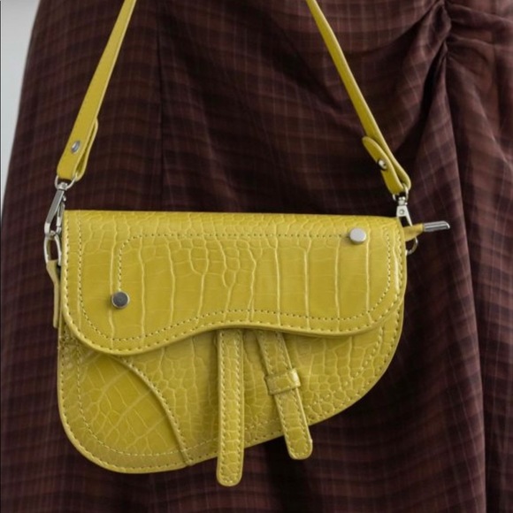 Saddle shoulder bag / handbag - Picture 5 of 15